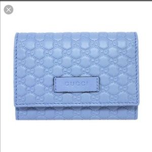 Gucci Light Blue Wallet